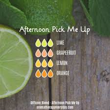 Diffuser Blend Recipe Afternoon Pick Me Up Essential Oil Perfume Essential Oil Diffuser Recipes Essential Oils Aromatherapy