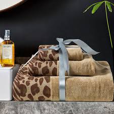 5% coupon applied at checkout. New Cotton Leopard Print Towel 3pcs Set Bath Hand Face Beach Towels Velvet Pile Embroidery Family Adult Wholesale Fg621 Buy At The Price Of 21 83 In Aliexpress Com Imall Com