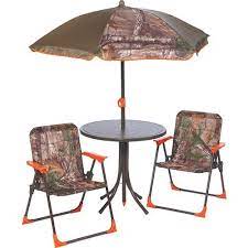 Mosaic Kids Realtree Xtra Camo 4 Piece Patio Set Outdoor Patio Furniture Sets Patio Set Outdoor Patio Furniture