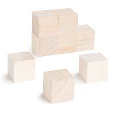 Darice Wooden Blocks In Unfinished Wood 8 Piece 30049033 The Home Depot In 2020 Wood Blocks Diy Unfinished Wood Wooden Blocks