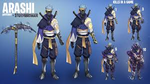 In many ways, it is comparable to nintendo. My Newest Fan Skin Design Arashi Concept Art Characters Game Character Design Fortnite