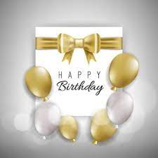 The Golden Balloon Background For The Luxurious Birthday Party Happy Balloons Balloon Invitation Happy Birthday Bestie