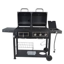 revoace dual fuel gas & charcoal combo