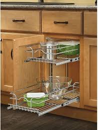 Rev A Shelf Metal Wire 2 Tier Pull Out Kitchen Cabinet Basket Organizer Shelves Revashelf Pull Out Drawers Rev A Shelf Sliding Shelves