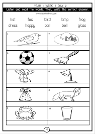 Dskp english year 6 sk. Teacherfiera Com Year 1 2019 4 Weeks Phonics Based Lessons Booklet With Word List Revised Version