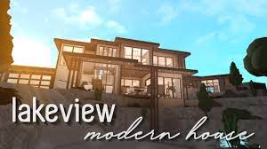 See more ideas about tiny house layout, unique house design, house decorating ideas apartments. Voice Reveal Lakeview Modern House 189k Roblox Bloxburg Speedbuild W Ambrosiale Youtube