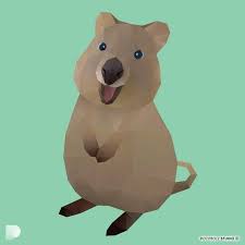 Quokka Polygon Art Instant Download Digital Print Wall Etsy In 2021 Polygon Art Quokka Printable Art