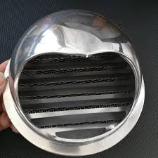 Home depot vent registers air vent covers floor vent covers air return vent cover ac vent tuscan design brushed stainless steel carpet runner. Stainless Steel Wall Air Vent Grille Cover Metal Duct Ventilation Hemisphere 1pc Kopa Till Laga Priser I Joom Webbutiken