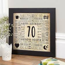 Follow along and find everything you need for planning a fabulous day for anyone turning 70. 70th Birthday Gifts For Men Personalized Wall Art Pictures