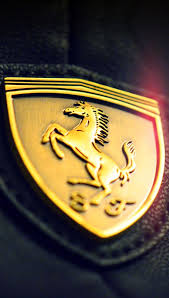 Black And Gold Car Wallpaper Gold Ferrari Logo Ferrari Iphone Logo Car Wallpapers