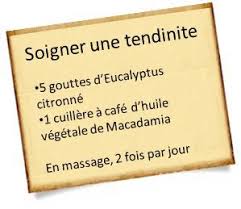 Traiter Une Tendinite Avec Les Huiles Essentielles Tendinite Huiles Essentielles Soigner Une Tendinite