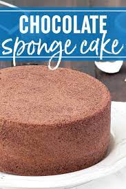 Chocolate Italian Sponge Cake Italian Sponge Cake Chocolate Sponge Cake Sponge Cake