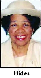 ERNESTINE HIDES Obituary (2013)