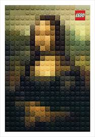Lego Versions Of Famous Artworks Are So Great They Re Now Official Ads Lego Art Famous Artwork Pixel Art