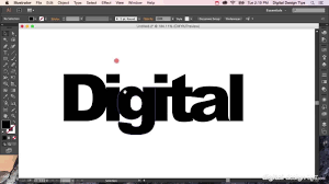 I'd like to 'fill in' the middle so that the outside and middle. How To Create Outlines In Adobe Illustrator Convert Text To Shapes Youtube