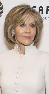 Jane Fonda Contemporary Bobs For Women Over 40 Jane Fonda Hairstyles Hair Styles Curled Hairstyles For Medium Hair
