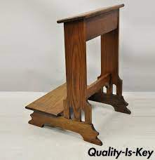 Check spelling or type a new query. Vintage Arts Crafts Mission Oak Wood Prayer Kneeler Kneeling Bench Seat From Vintage Philly Furniture Of Philadelphia Attic