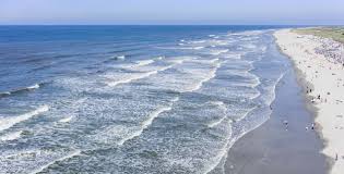 Hier schlägt das herz des nordens. Strand Meer Auf Norderney