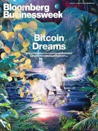 An incredible number of investors have been on the fence about bitcoin for a. Businessweek Cover Dreams Up A Fantasy Land Of Bitcoins And Unicorns Bloomberg Businessweek Bloomberg Bitcoin
