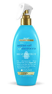 Infused with 4 different essential oils and powered by a generous amount of pure organic argan oil, this spray is considered a hair and scalp treatment and can reduce and eliminate. Ogx Argan Oil Of Morocco Heat Protection Spray 177 Ml Amazon De Beauty
