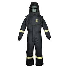 Tcg25 Series Arc Flash Hood And Coverall Suit Set