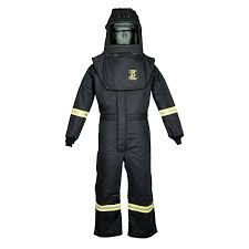 tcg25 series arc flash hood and coverall suit set