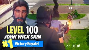 But if you're looking for the golden token, which leaked earlier in the week, you won't but there's also the assassin pack back bling. Max Level John Wick Outfit In Fortnite Battle Royale Level 100 Youtube