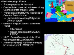 The reintroduction of border control is a prerogative of the member states. Wwii Battle Of France October 11 Ppt Download