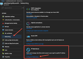 Maybe you would like to learn more about one of these? Restrict Public Access To Your Azure Web Apps With The Ipsecurityrestrictions Option