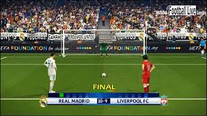 Real madrid left liverpool needing another special european night at anfield after vinicius junior's double helped them beat the premier league champions image: Pes 2018 Real Madrid Vs Liverpool Final Uefa Champions League Ucl Penalty Shootout Youtube