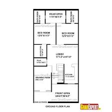 House Plan For 25 Feet By 52 Feet Plot Plot Size 144 Square Yards 20x40 House Plans 30x40 House Plans House Map
