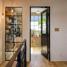 室内窓 アイアン窓枠 趣味部屋 観葉植物 壁 天井のインテリア実例 2019 09 21 00 47 47 roomclip ルームクリップ 家 住宅 自宅で