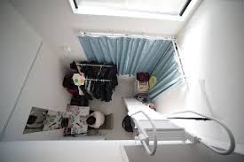 The owner of the apartment originally. Downsized Dwellings Inside Tokyo S Tiny Living Spaces The Japan Times
