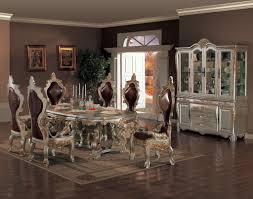 Modern dining sets are perfect for updated and trendy spaces, but can also. Dining Room Amazing Classic Design Ideas Black Oval Wood Table House N Decor