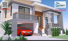 แบบบ านช นคร ง สไตล โมเด ร นทรอป กคอล 3 ห องนอน 2 ห องน ำ พร อมท จอดรถ 2 ค น naibann com ออกแบบบ าน 2 ช น ผ งบ าน แปลนแบบบ าน