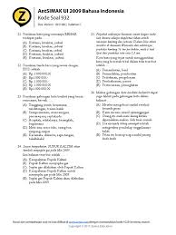 Check spelling or type a new query. Soal Simak Ui 2009 B Indonesia