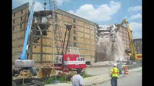 It works best tearing down masonry buildings. Wrecking Ball Vs High Reach Youtube