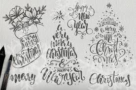 Christmas Lettering Christmas Lettering Lettering Christmas Drawing