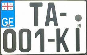 Kfz Kennzeichen Georgien Wikipedia