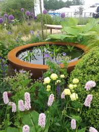 Urbis Design Water Bowl On Watergems Show Garden Designed By Carolyn Grohmann For Garde Water Features In The Garden Outdoor Landscape Design Landscape Design