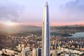 For supertall skyscrapers, wuhan now has 3 built, and more than 10 being developed, and it is expected that within a year it will get the nation's tallest building, the 636m greenland center. Wuhan Greenland Center Architect Magazine