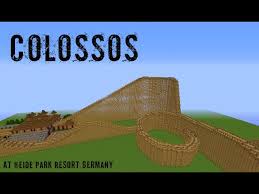 Einmalige umbuchung auf einen anderen anreisetermin in der saison 2021 bis 5 tage vor anreise kostenlos möglich. Colossos In Minecraft Heide Park Resort Minecraft Map