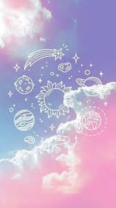  Warnai Harimu Dengan Wallpaper Pelangi Awan Ini Cute Wallpapers Galaxy Wallpaper Pastel Wallpaper