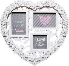 Cornice Portafoto Da Parete A Forma Di Cuore Negozio Shabby Chic Cornici Portafoto Parete