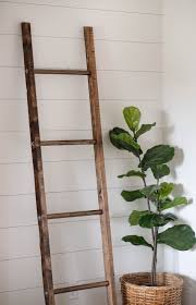 Such a construction is excellent for a house where. Easy Diy Blanket Ladder Plans Easy Step By Step Guide Under 15