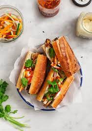 Popular fillings include grilled pork, vietnamese ham, pate, chicken, and head cheese. Seared Tofu Banh Mi Recipe Chow Hub
