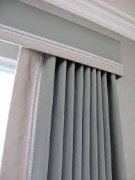 Shop furniture, home décor, cookware & more! Cornice And Curtains With Contrast Trim Can Always Just Do A Cornice With 2 Blinds Curtains With Blinds Pelmet Ideas Curtains