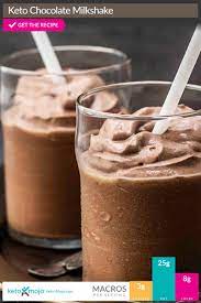 Keto Chocolate Milkshake Recipe Chocolate Shake Chocolate Milkshake Keto Shakes