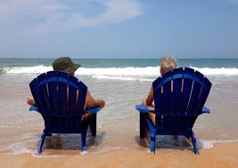 Two Blue Chairs Blue Chair Adirondack Chair Vacation