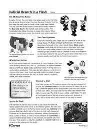 Review worksheet and the crossword puzzle on the back. Judicial Branch In A Flash